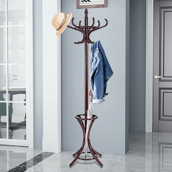 coat and bag rack