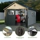 preview thumbnail 2 of 9, Lifetime Storage Building (11' x 11')
