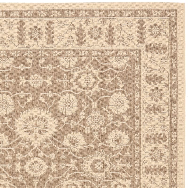 SAFAVIEH Courtyard Felicitas Indoor/ Outdoor Waterproof Patio Backyard Rug