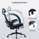 preview thumbnail 8 of 9, SIHOO Ergonomic High Back Office Chair for Big and Tall People Black