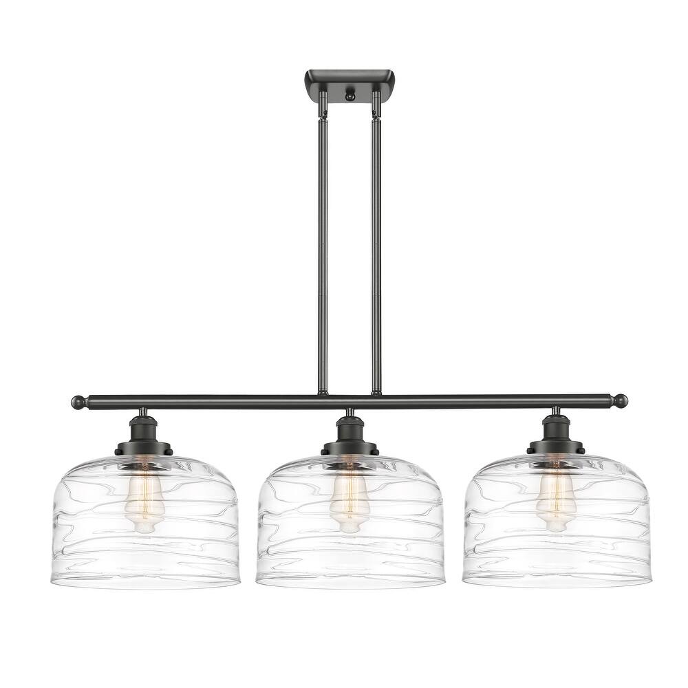 Innovations Lighting Bell - 3 Light 36" Island Light - 12" Shade