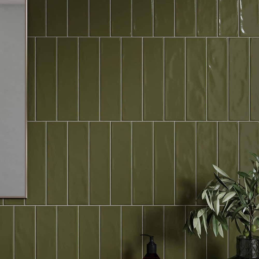 Chateau 3 in. x 12 in. Glazed Ceramic Subway Wall Tile