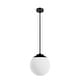 preview thumbnail 2 of 8, Hunter Hepburn 1 Light Pendant - Kitchen Island, Bedroom, Foyer - Globe, Mid-Century Modern, Art-Deco