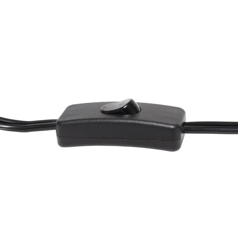 Open Wire Framed LED Table Lamp with Drum Shade - 14" - Gold