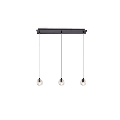 Ella 28-Inch 3-Lights Pendant - N/A
