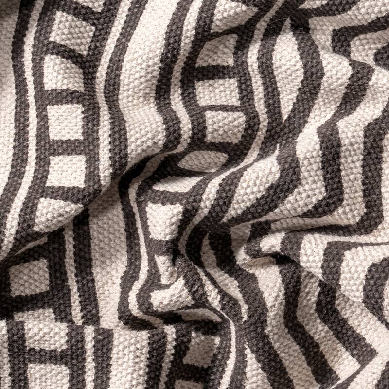 Nuloom Lydie Bohemian Banded Cotton Area Rug