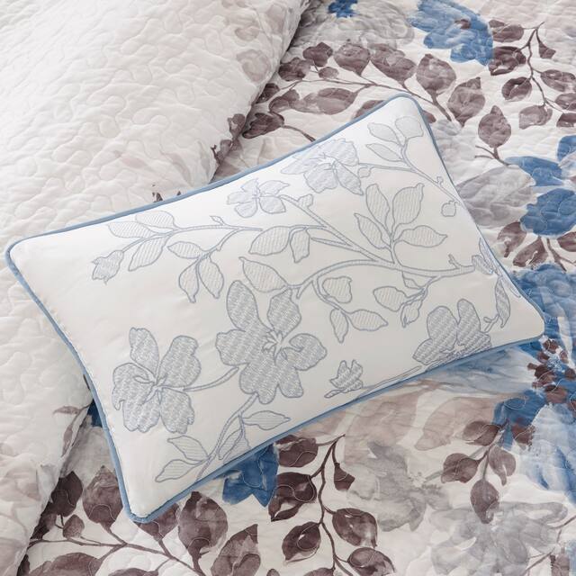 Madison Park Piper Reversible 6-piece Coverlet Set