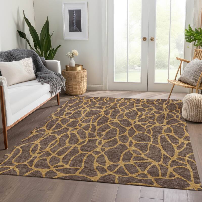 Premium Washable Super Soft Contemporary Macy Mayfield Rug
