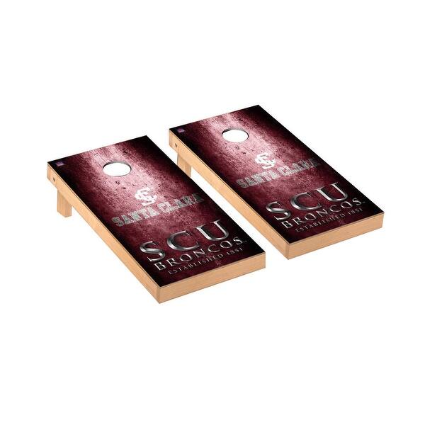 slide 2 of 5, Santa Clara Broncos Museum Cornhole Board Set