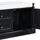 preview thumbnail 17 of 48, Storage Bench with 2 Drawers and 2 Cabinets, Shoe Bench with Removable Cushion for Living Room