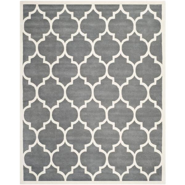Shop Safavieh Handmade Chatham Elia Modern Moroccan Wool Rug Overstock 8079677