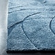 preview thumbnail 173 of 213, SAFAVIEH Florida Shag Sigtraud Abstract Waves 1.2-inch Thick Rug