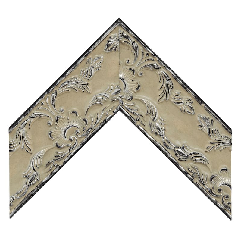 Frame My Mirror Antique Satin Nickel Wall Mirror, Maricopa Design