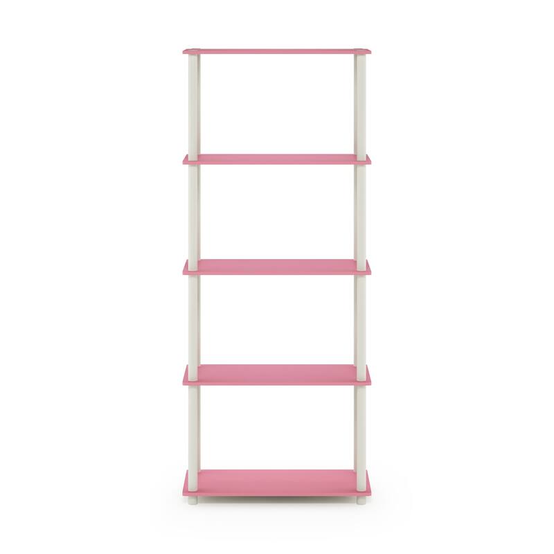 Furinno Turn-N-Tube 5-tier Multipurpose Display Rack Shelf