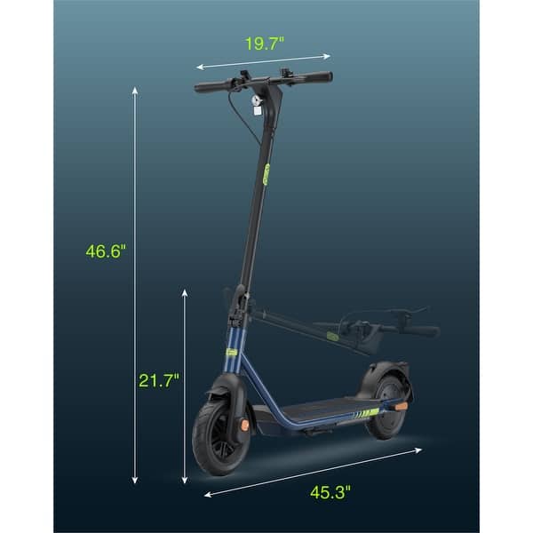 Zippy Pro ES52 Electric Scooter w/ 20 Miles Max Operating Range & 20 MPH Max Speed