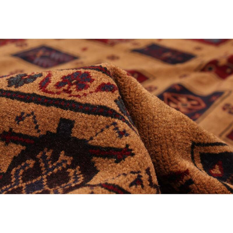 ECARPETGALLERY Hand-knotted Teimani Tan Wool Rug - 6'7 x 9'2