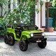 preview thumbnail 18 of 28, 12V 4x4 Kids Ride On Truck with Back Trailer, Switchable 2WD/4WD, Remote Control, LED Lights, Music, Red