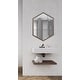 preview thumbnail 3 of 37, Kate and Laurel Laverty Framed Hexagon Wall Mirror