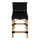 preview thumbnail 53 of 63, Serienna 24.5"H Seat Rattan Low Back Counter Stool