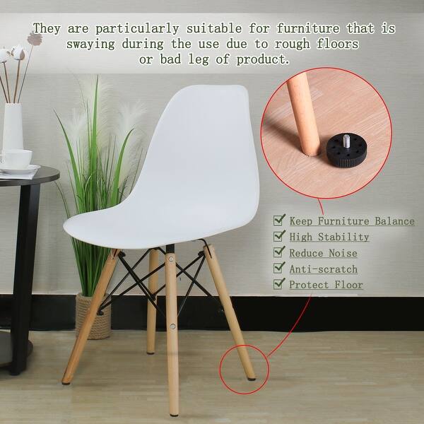 Shop M8 X 16 X 50mm Screw On Furniture Glide Leveling Feet Adjustable Leveler Floor Protector Support For Home Furniture Legs 10pcs Overstock 28708311