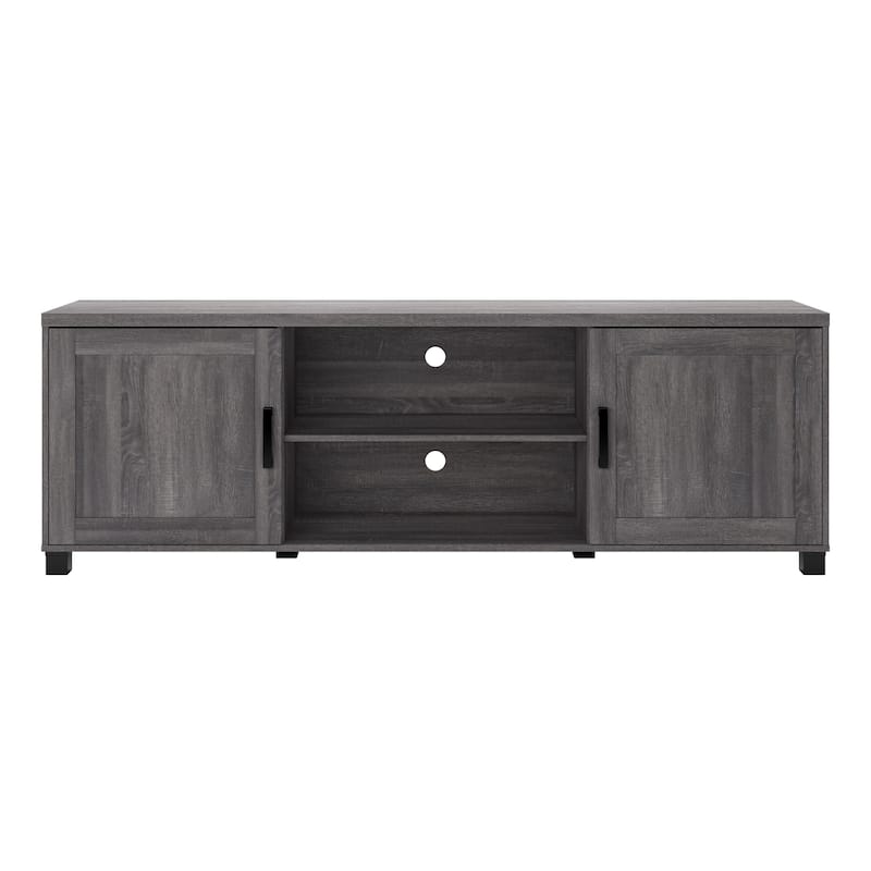 Virlomi TV Stand with Doors, TVs up to 85"