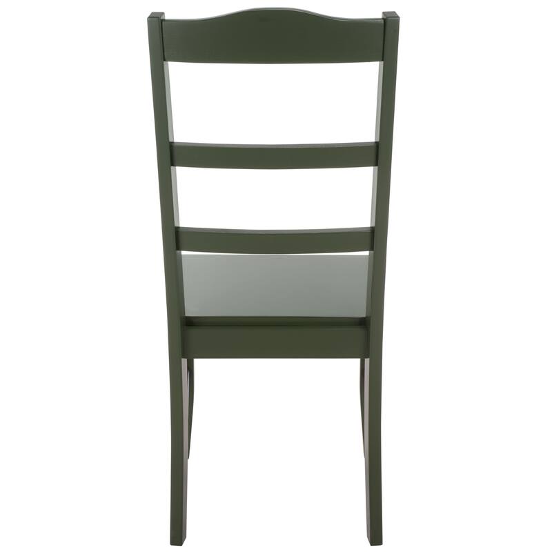 SAFAVIEH HOME Svetlana Ladder Back Side Chair - 18"W x 21"D x 40"H