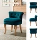 preview thumbnail 33 of 51, Xacobo Modern Velvet Tufted Vanity Stool with Wood Base by HULALA HOME