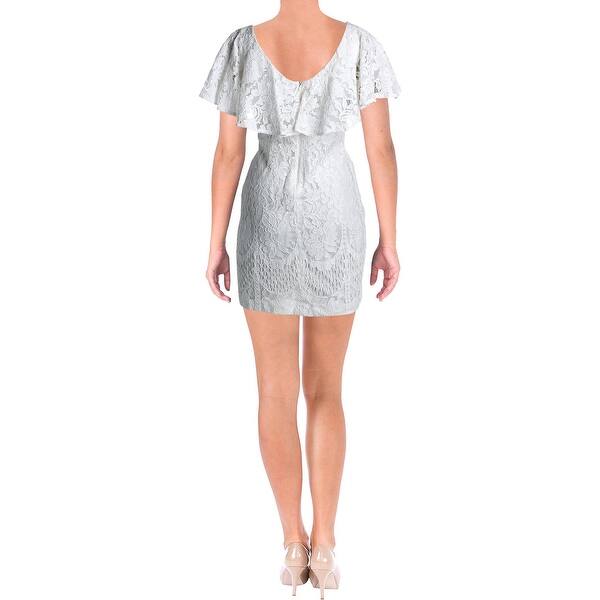 Ralph Lauren Women's Tamalira Lace V Neck Cocktail Dress White Size 10 Petite Ralph Lauren Women's Tamalira Lace V Neck Cocktail Dress White Size 10 Petite