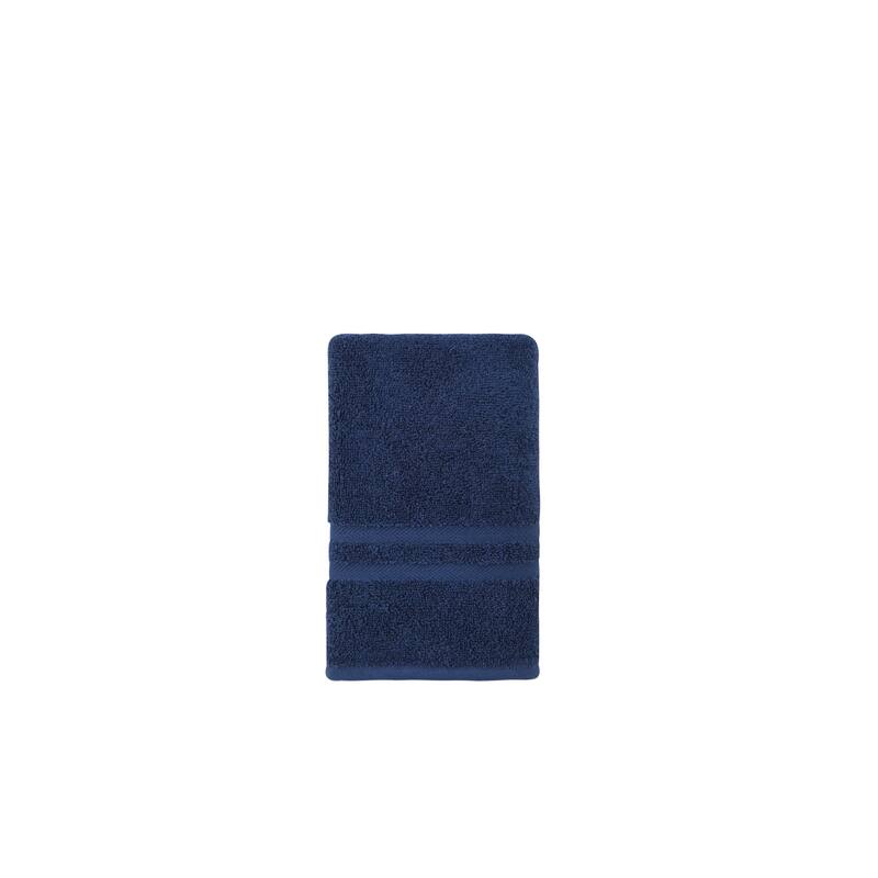 Ozan Premium Home 100% Turkish Cotton Sienna Luxury Collection Hand Towel - Twilight Blue