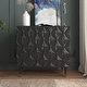 preview thumbnail 12 of 15, Clihome 2 Door Sideboard Glossy Locker Media Storage Accent Cabinet