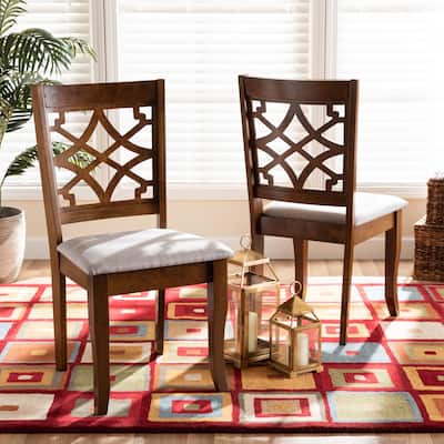 Mael Modern and Contemporary 2-Piece Dining Chair Set