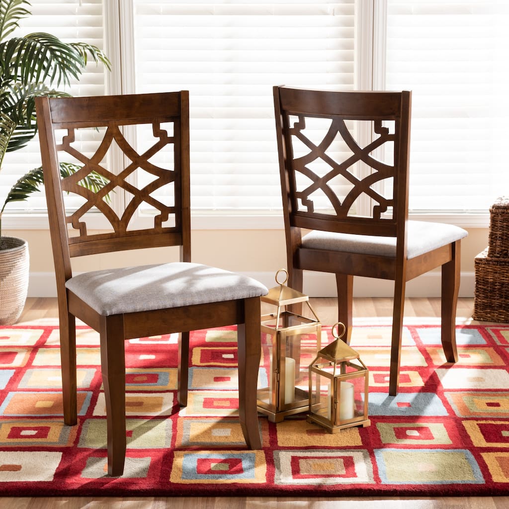Mael Modern and Contemporary 2-Piece Dining Chair Set