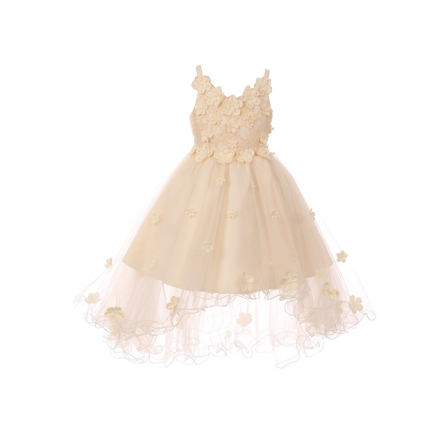 satin flowers clothing