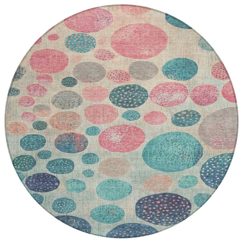HomeRoots Geometric Transitional Rectangle Outdoor Rug