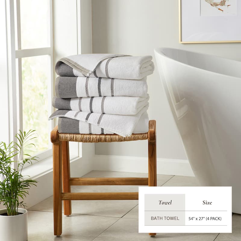 Linery & Co. Luxury Cotton Decorative Towel Set.