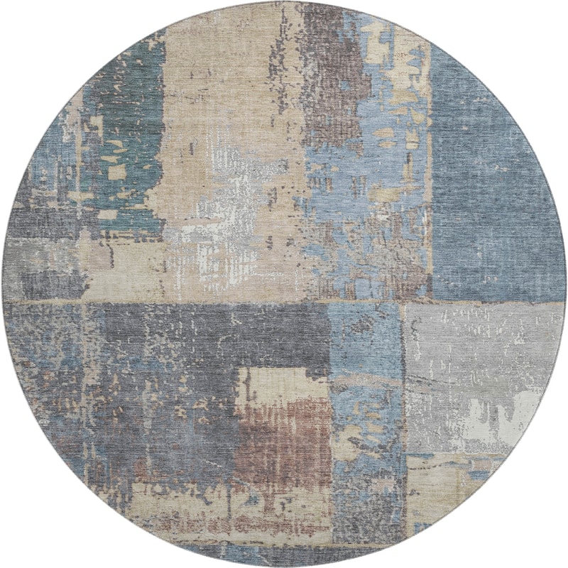 Premium Washable Super Soft Contemporary Geo Mayfield Rug