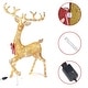 3pcs LED Light Christmas Reindeer Family Christmas Decorations Deer ...