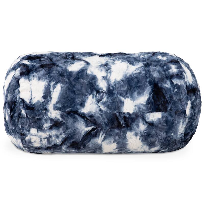 Jaxx 4 Foot Saxx Bean Bag Sofa for Kids, Teens and Young Adults - Faux Fur