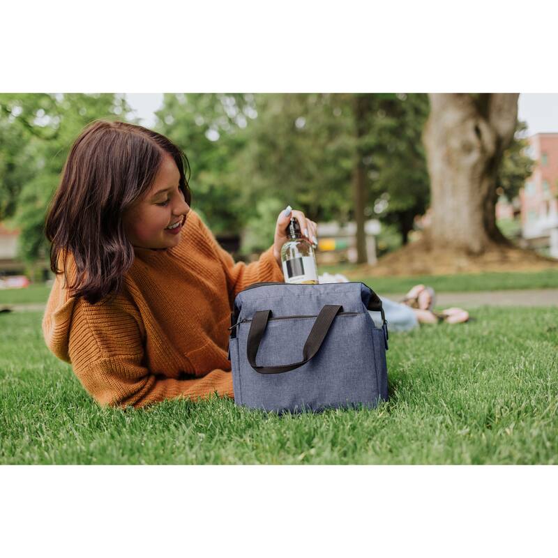 Oniva On The Go Lunch Bag Cooler, (Navy Blue) - Blue
