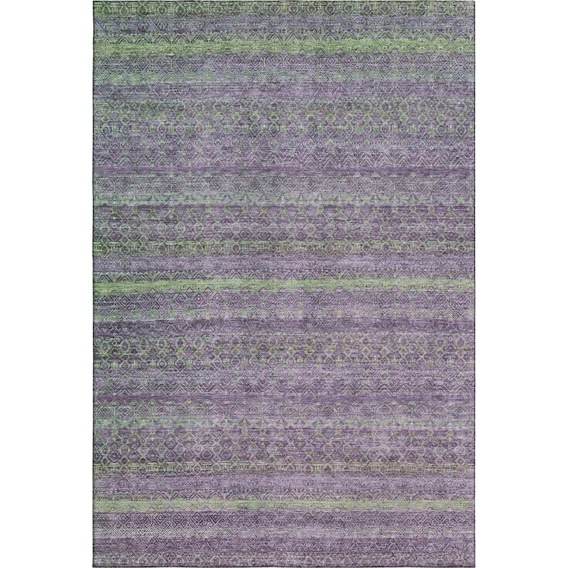 Premium Washable Super Soft Boho Stripes Mayfield Rug