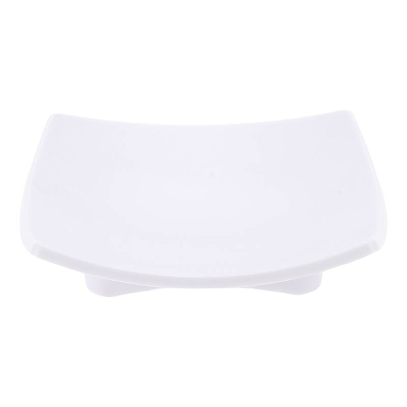 Waterproof Curved Soap Holder for Bathroom 3.74"x3.74"x0.71" 1 Pc