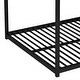 preview thumbnail 16 of 26, Modern Minimalist Metal Low Bunk Bed