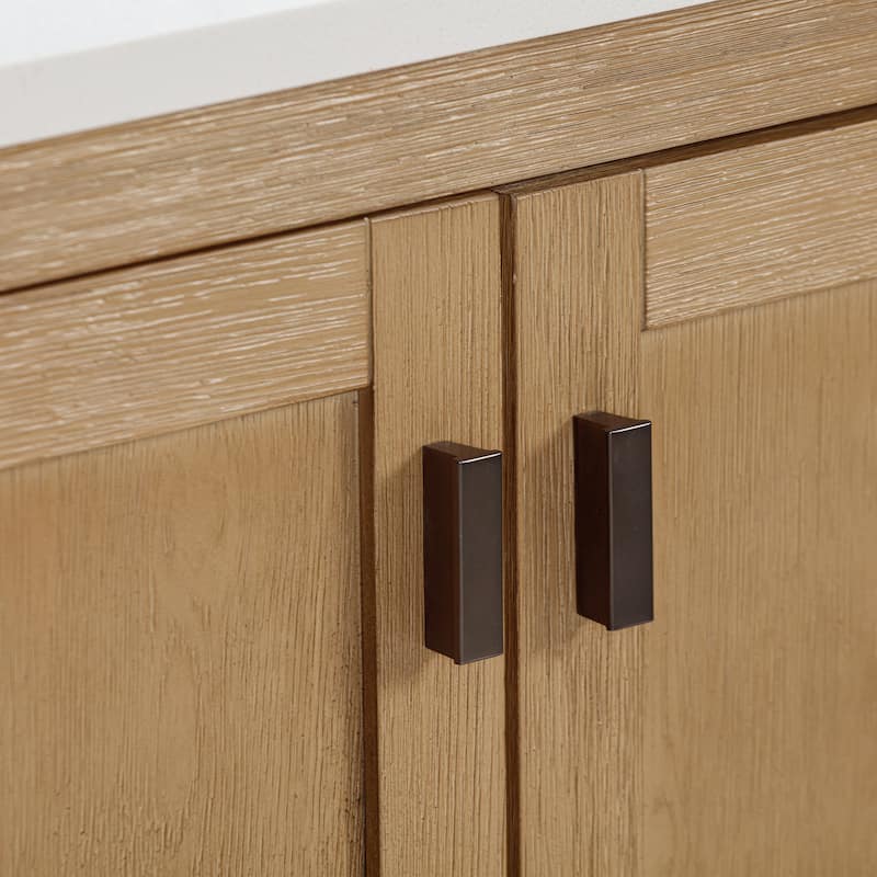 Avanity Modero 60 in. Single Sink Bathroom Vanity with Engineered Stone Top - 61"W x 22"D x 35"H