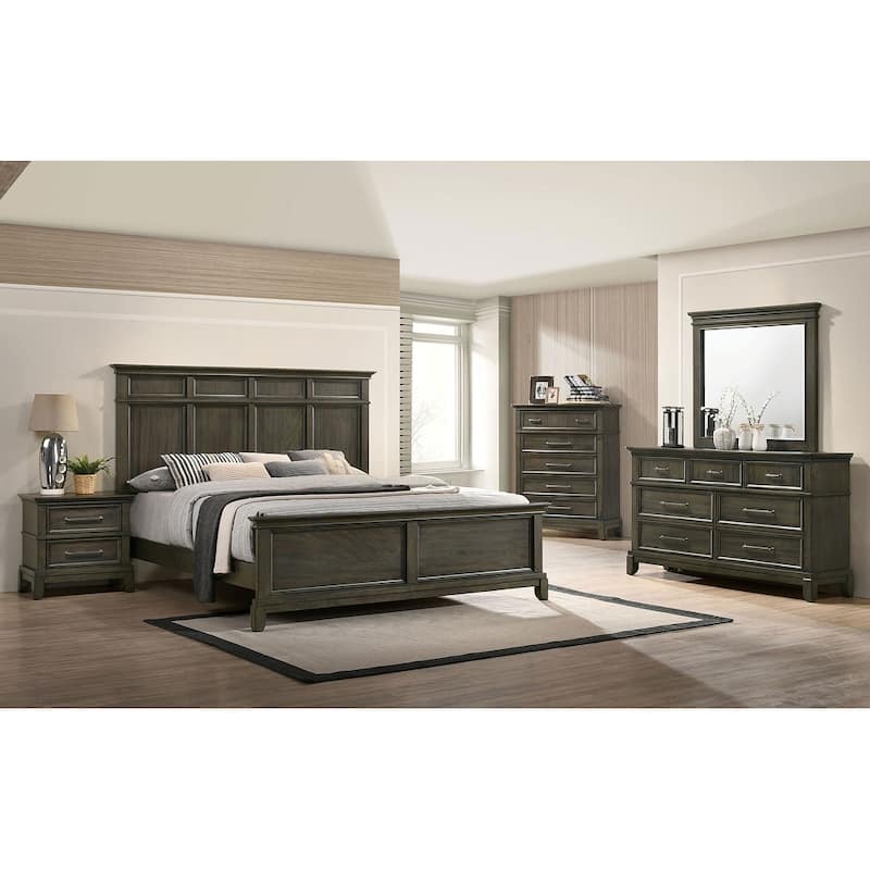 Solid Wood Veneer Pewter Bar Pulls Crown Molding Details