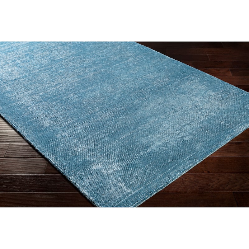 Alise Handmade Nylon Solid Area Rug