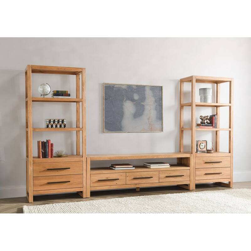 Fenmore 2 Drawers Bookcase by Kosas Home