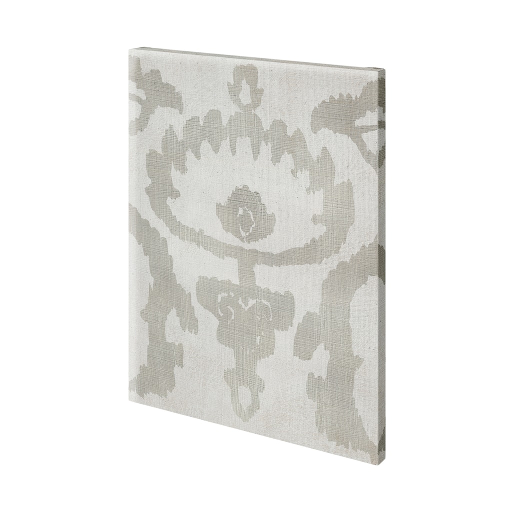 Shadow Ikat VI Canvas Art Print