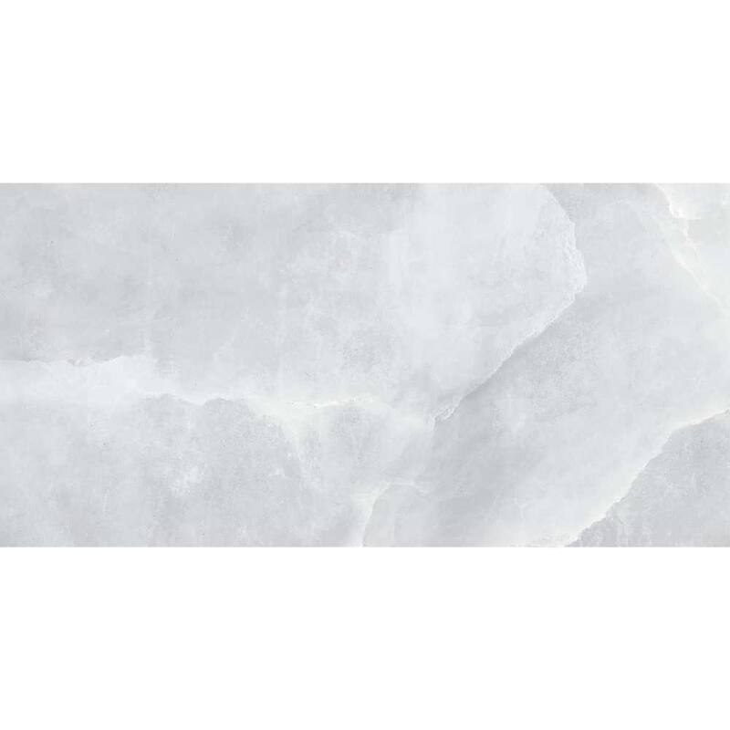 Geo Lust 12x24 Polished Onyx Porcelain Tile - Floor & Wall - Large Format