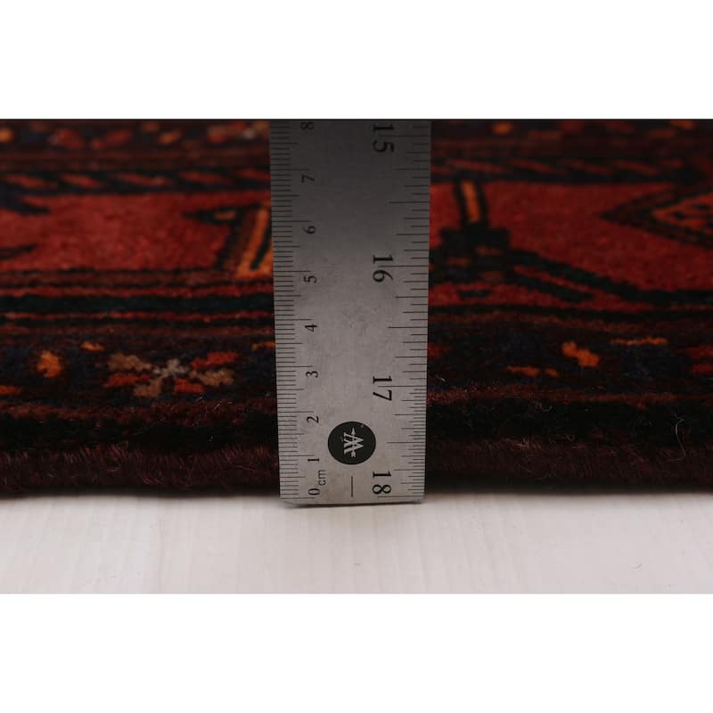ECARPETGALLERY Hand-knotted Konya Anatolian Black, Red Wool Rug - 5'2 x 12'8