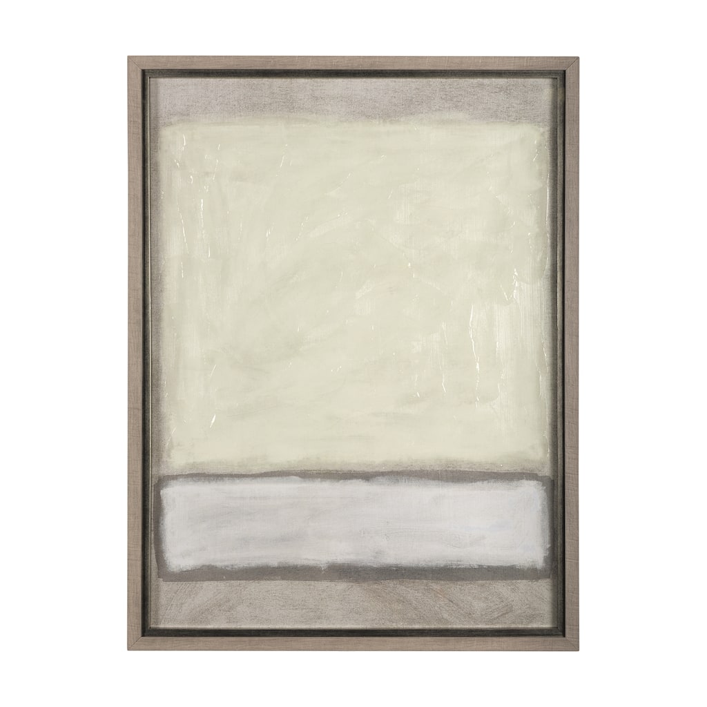 Ecru Framed Art Print